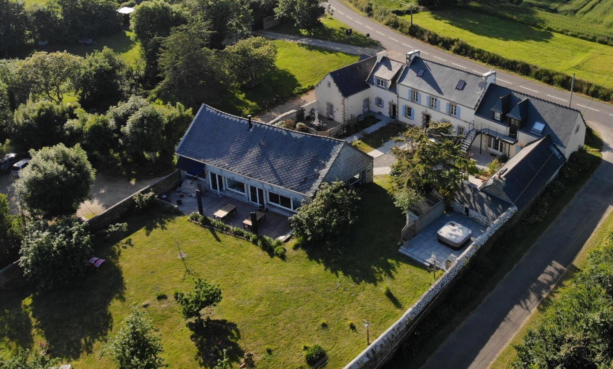 Le Quartier D'Hiver, Maison D'Hotes Cléden-Cap-Sizun Zewnętrze zdjęcie